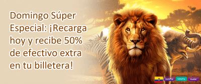 Bono de Bienvenida 100% Extra promotion banner